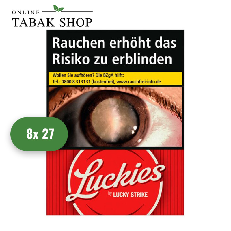 Luckies Crafted 1871 Red Giga (8 x 27er)