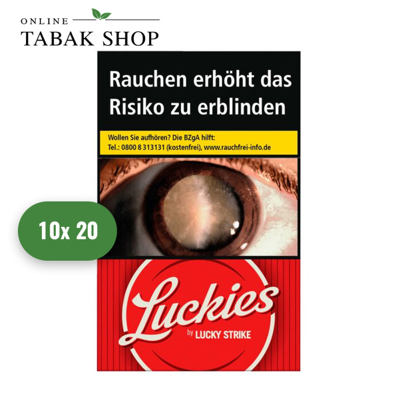Luckies Crafted 1871 Red OP (10 x 20er)