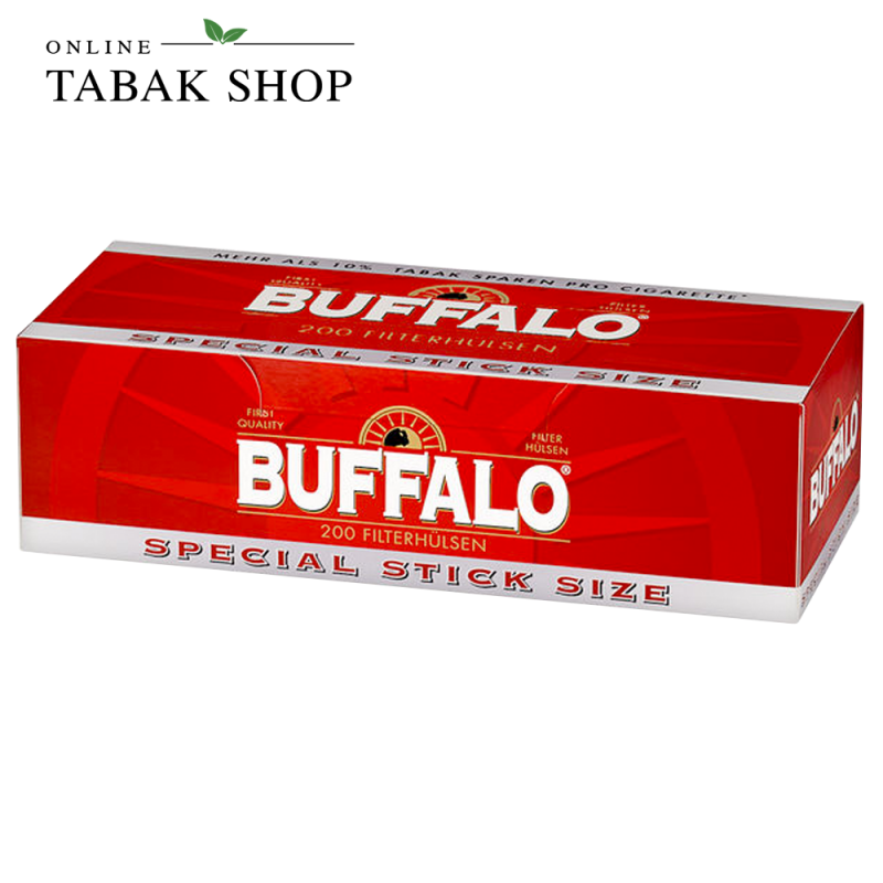 Buffalo Red Special Stick Size Hülsen 200er Hülsen