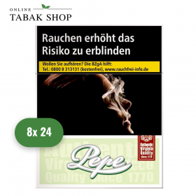 PEPE Bright Green Zigaretten "XL" (8 x 24er) - 64,00 €