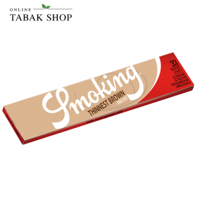 Smoking THINNEST BROWN Ultra Thin Paper KING Size 33er - 1,00 €