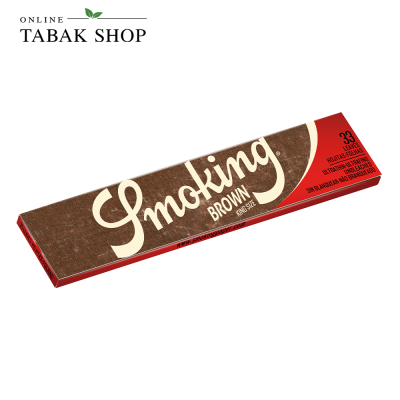 Smoking BROWN Ultra Thin Paper KING Size 33er