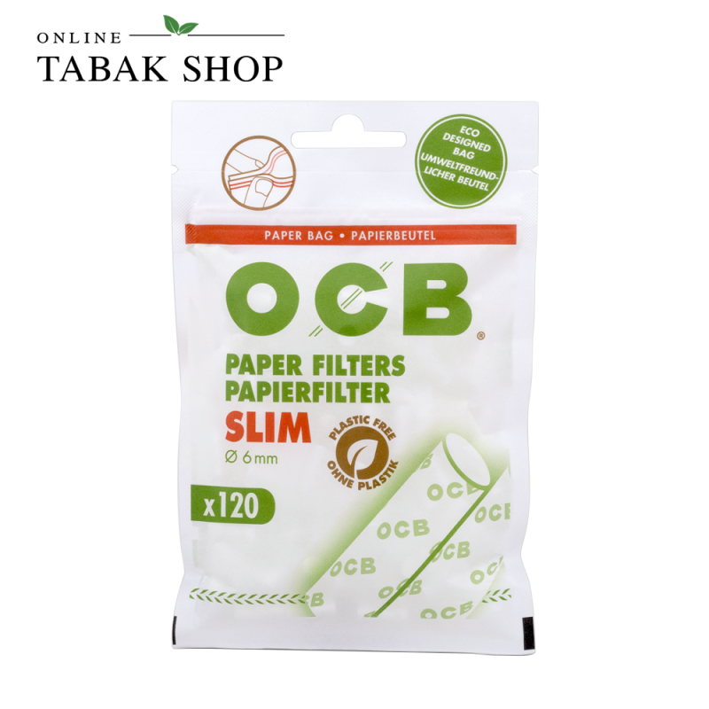 OCB Papier Filter Slim 6mm (1x 120er)
