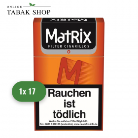 Matrix Orange Filter - Zigarillos Naturdeckblatt (1 x 17er) - 2,00 €