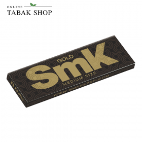 Smoking »smk« Medium Gold Blättchen Zigarettenpapier (1x 50er) - 0,85 €