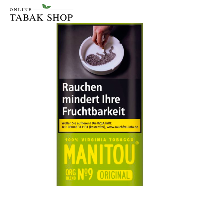 Manitou No.9 Green Tabak Organic Blend (1x 30g)
