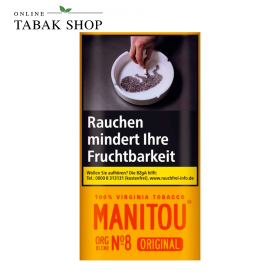 Manitou No.8 Gold Tabak Organic Blend (1x 30g) - 5,20 €