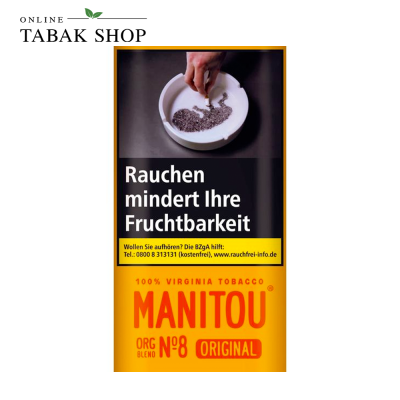 Manitou No.8 Gold Tabak Organic Blend (1x 30g)