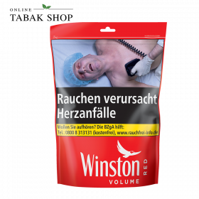 Winston Volumen Tabak Red XXL 110g Beutel - 24,95 €