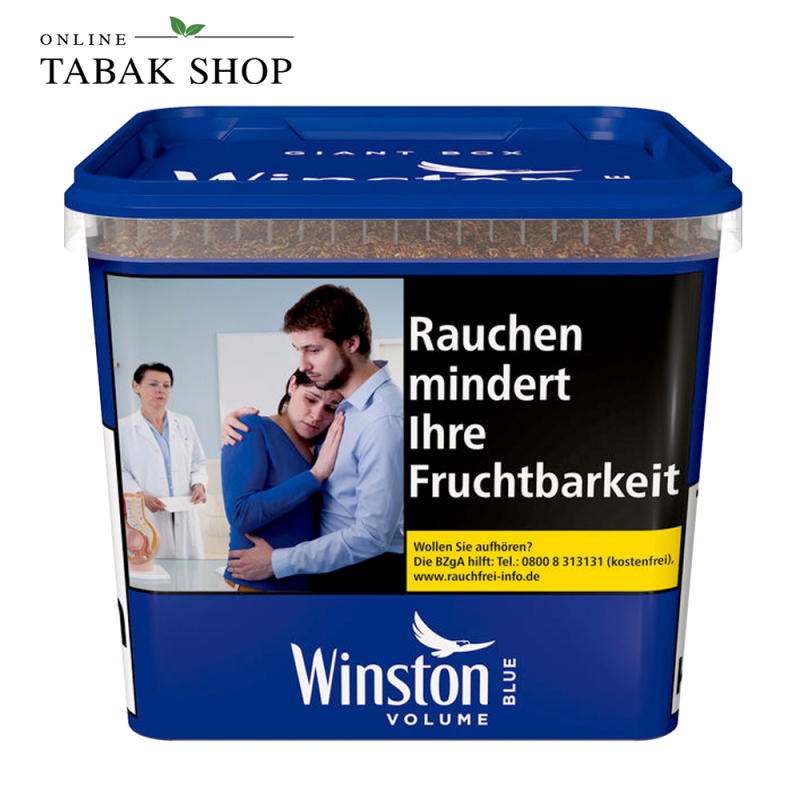 Winston Blue / Blau Volumentabak Giant Box 155g