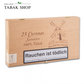 Mijn Klassiek "Corona Sumatra" Nederlands Zigarren (1x 25 Stück) - 26,50 €