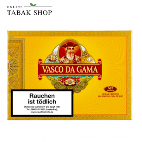 VASCO DA GAMA Capa de Oro "No.2 Caribbean" Zigarren [No. 921] 25er Schachtel - 30,00 €