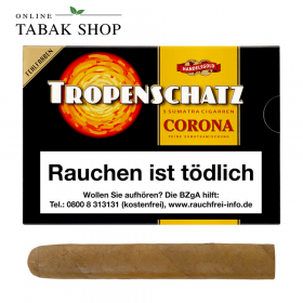 HANDELSGOLD Tropenschatz "No. 421F Sumatra" Zigarren (1x 5er) - 3,60 €