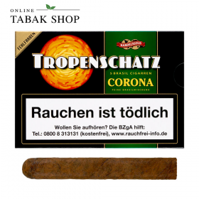 HANDELSGOLD Tropenschatz "No. 824F Brasil" Zigarren 5er Packung - 3,90 €