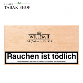 Willem II Fehlfarben "No. 439 Sumatra" 100er Holzkiste - 30,50 €