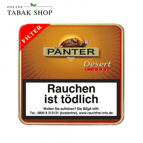 PANTER "Desert" Filter Zigarillos Schachtel (1x 20er) - 4,95 €