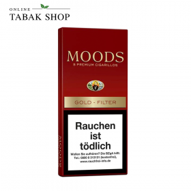 Dannemann Moods Gold Filter Zigarillos 5er Packung - 2,20 €