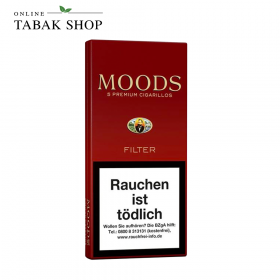 Dannemann Moods "Premium Filter" Zigarillos 5er Packung - 2,20 €