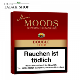 Dannemann MOODS "Mini Double Filter" Zigarillos (1x 10er) - 3,80 €