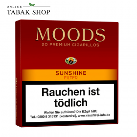 Dannemann MOODS "Sunshine Filter" Zigarillos (1x 20er) - 7,00 €