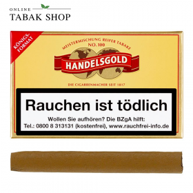 Handelsgold "Königsformat No.100" Zigarillos 10er Packung - 3,90 €