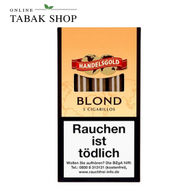 Handelsgold "Sweets Blond" Zigarillos 5er Packung - 1,50 €