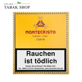 Montecristo "Club" Zigarillos (1x 20er) - 18,00 €
