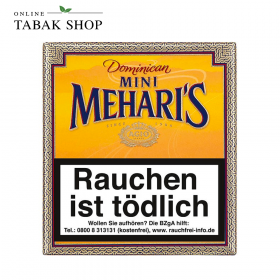 MEHARI'S "Mini Dominican" Zigarillos Schachtel (1x 20er) - 6,00 €