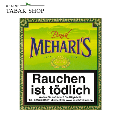 MEHARI'S "Brasil" Zigarillos 20er Schachtel