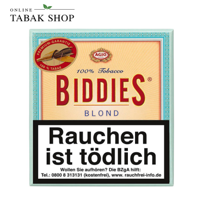 BIDDIES "Blond" Zigarillos (1x 20er)
