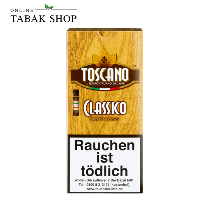 Toscano "Classico" Zigarren 5er Packung