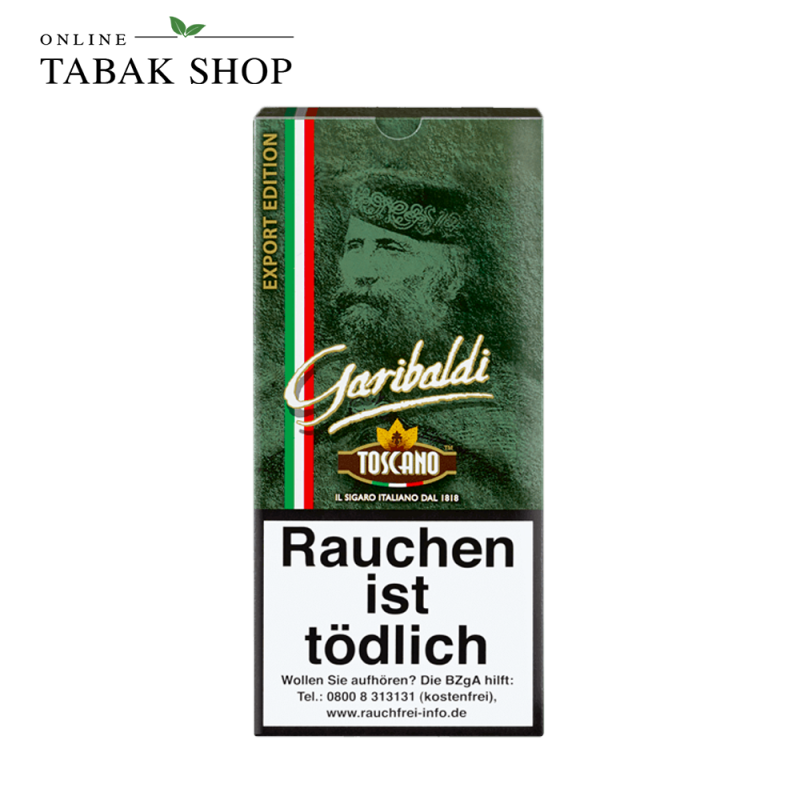 Toscano "Garibaldi" Zigarren 5er Packung