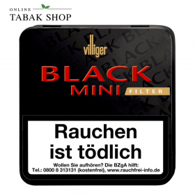VILLIGER Mini "Black" Filter Zigarillos (1x 20er) - 5,00 €
