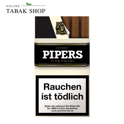 PIPERS Club Cigars "Classic" Zigarillos (1x 10er)