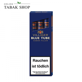 Villiger "Blue Tube Cuban Filler" Zigarren 3er Packung - 7,20 €