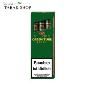 Villiger "Green Tube Brasil" Zigarren (1x 3er) - 6,60 €
