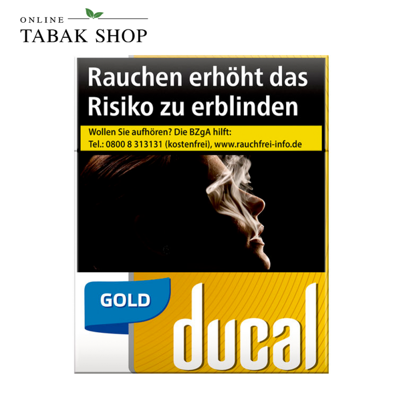 DUCAL Gold Zigaretten "XL" (8x 23er)