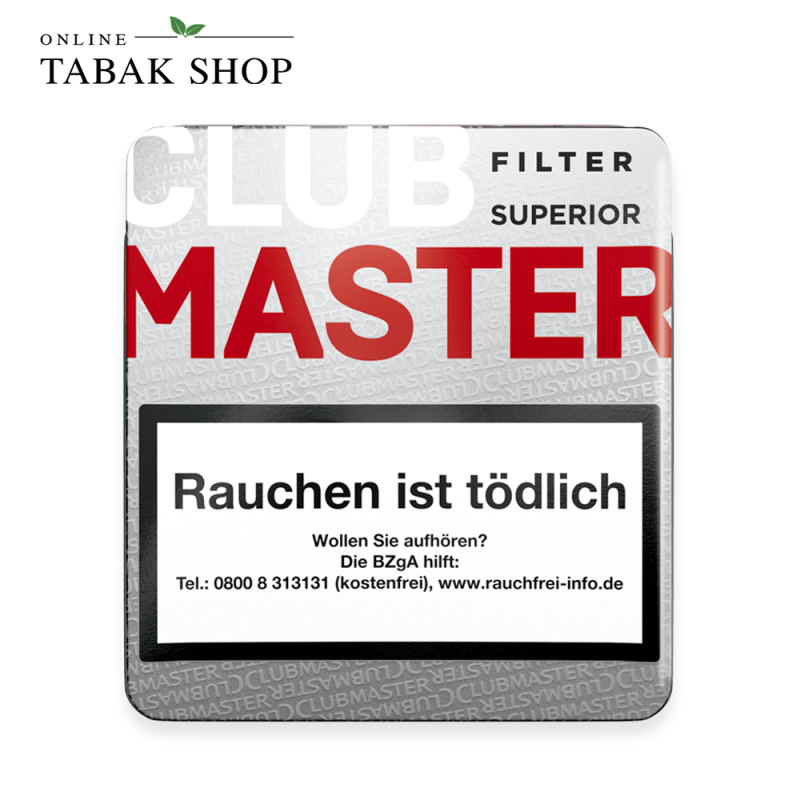 Clubmaster Superior Red Filter Zigarillos No. 230 20er Dose