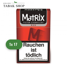 MATRIX Red Filter Cigarillos 17er Schachtel - 2,30 €