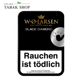 W.O. Larsen Black Diamond Pfeifentabak Dose (1x 100g) - 29,00 €