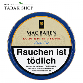Mac Baren Danish Mixture Pfeifentabak 100g Dose - 21,00 €
