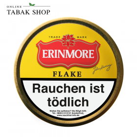 ERINMORE Flake Pfeifentabak Dose (1x 50g) - 13,80 €