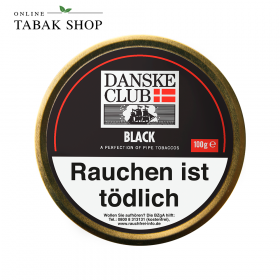 Danske Club Black Pfeifentabak 100g Dose - 21,70 €
