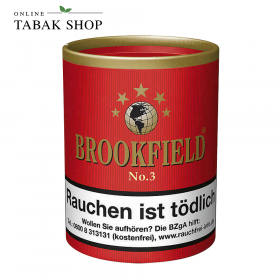 Brookfield No.3 Pfeifentabak (1x 200g) - 20,50 €