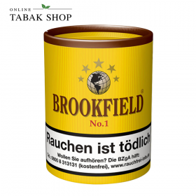 Brookfield No. 1 Pfeifentabak 200g Dose - 21,50 €
