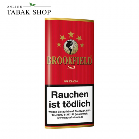 Brookfield No.3 Pfeifentabak (1x 50g) Pouch - 5,50 €