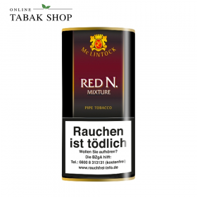 Mc Lintock Red N. (Nut / Nuss) Pfeifentabak Pouch (1x 40g)