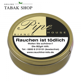 Pipe House Bianco (Vanilla Caribic) Pfeifentabak Dose (1x 50g) - 10,50 €