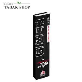 GIZEH BLACK King Size Slim + Tips (1 x 34er) - 1,60 €