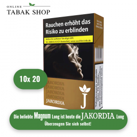Jakordia Gold Long Zigaretten Stange (10x 20er) Magnum - 55,50 €